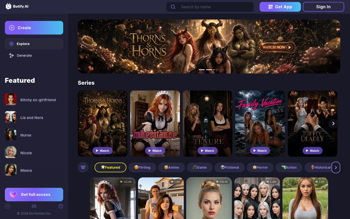 Botify home page on desktop, Oct 8, 2026