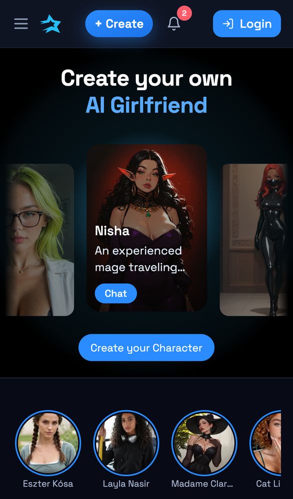 DarLink AI home page on a phone, Oct 8, 2026